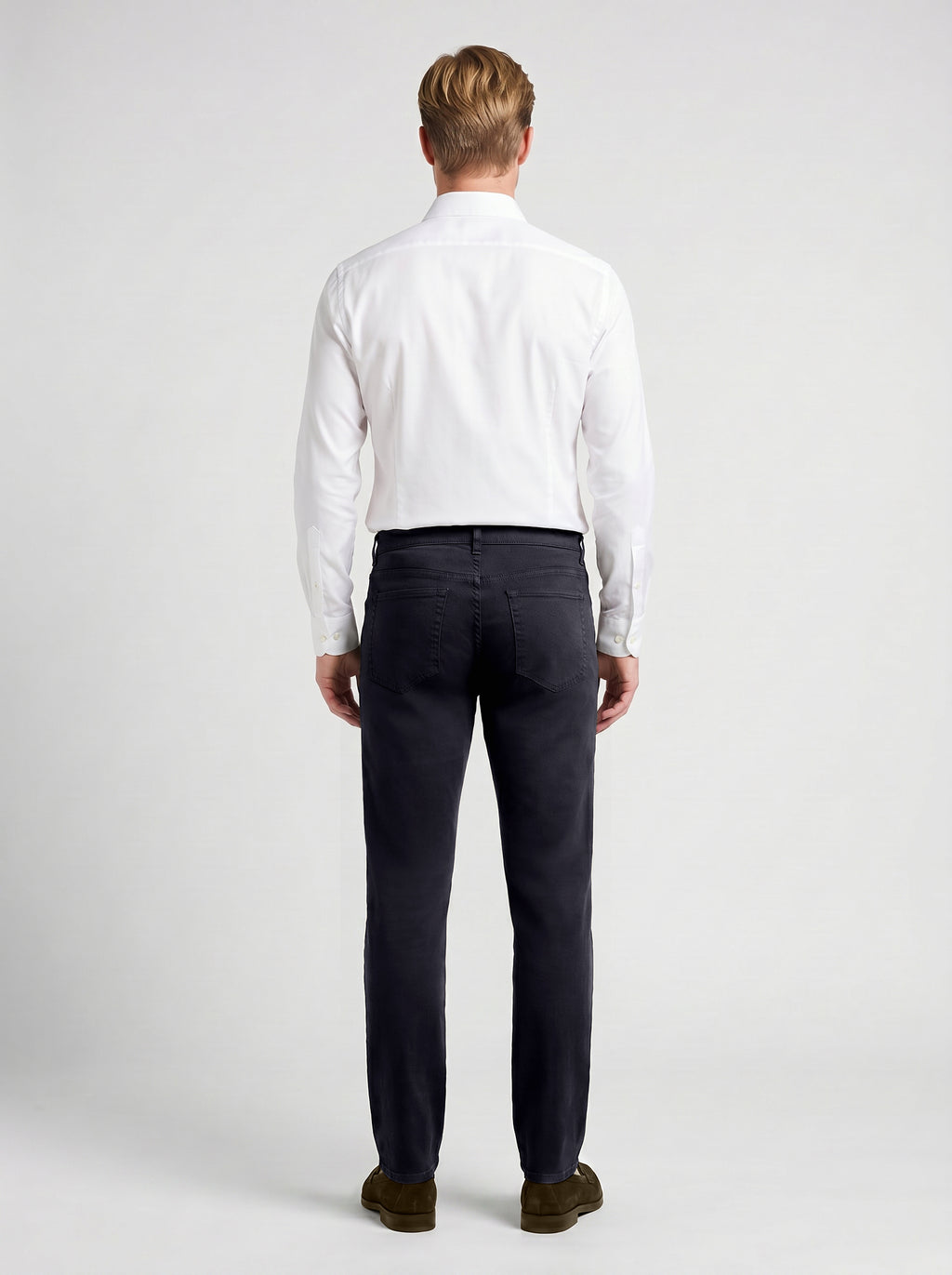5 Pocket Pant Lyocell Cotton Spandex - American Navy
