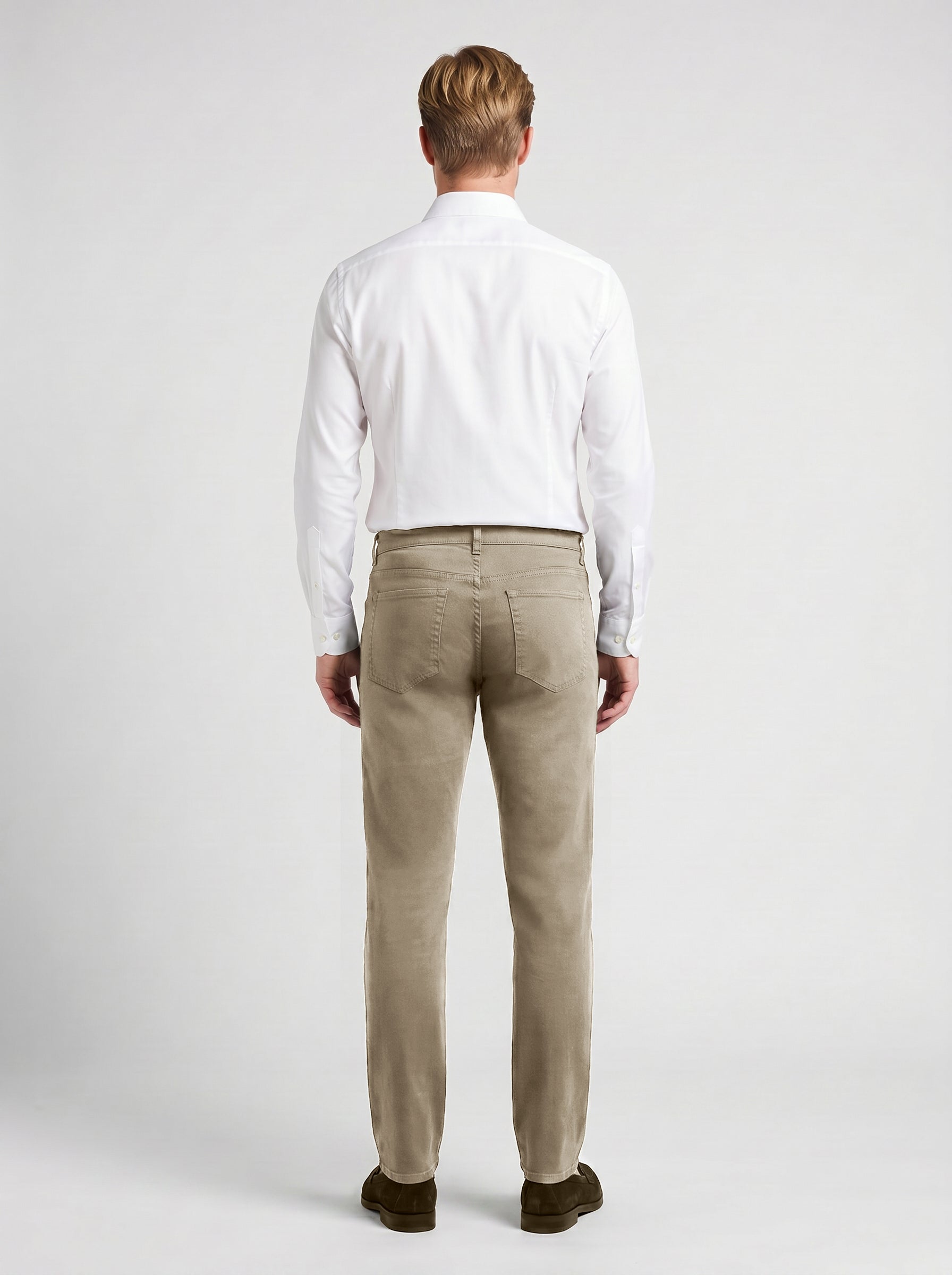 5 Pocket Pant Lyocell Cotton Spandex - Khaki
