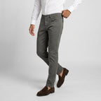 Tomasso 5 Pocket Pant Cotton Spandex - Medium Grey