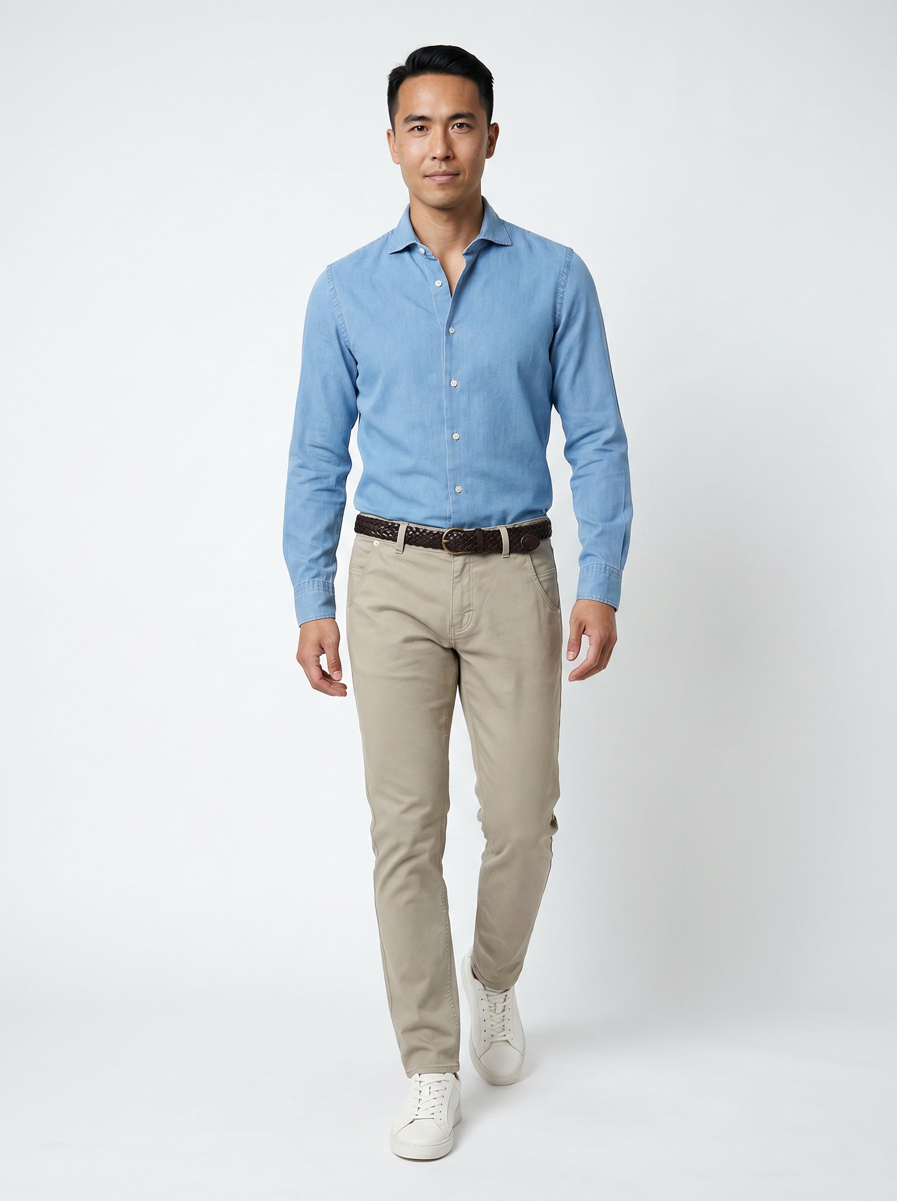 Hybrid Pant Lyocell Cotton Spandex - Khaki