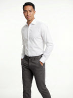 Hybrid Pant Lyocell Cotton Spandex - Medium Grey
