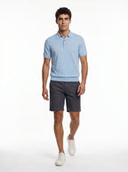 Forte Short Cotton/Linen/Spandex Dk Blue