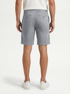 Forte Short Cotton/Linen/Spandex Grey Sky