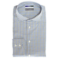 C3 Olive Dobby Check Performance Sport Shirt - Thomas Dean & Co