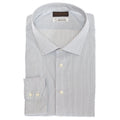 TD Collection Light Blue Mini Print Button Down Sport Shirt - Thomas Dean & Co