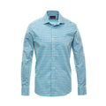 Big & Tall Mint Check Performance Sport Shirt - Thomas Dean & Co