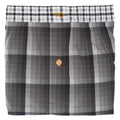 Black Check Boxer Short - Thomas Dean & Co