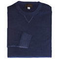 Blue Crew Neck Sweater - Thomas Dean & Co