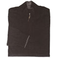 Charcoal 1/4 Zip Sweater - Thomas Dean & Co