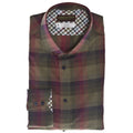 Green Check Performance Sport Shirt - Thomas Dean & Co