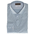 Green Print Performance Sport Shirt - Thomas Dean & Co