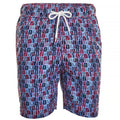 Blue Sandal Print Board Short - Thomas Dean & Co