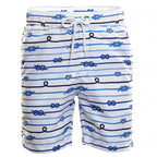 Blue Knot Print Board Short - Thomas Dean & Co